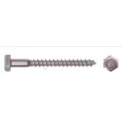 Állványcsavar Horg. 100 db/Cs 6*50 mm