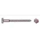 Állványcsavar Horg. 100 db/Cs 6*60 mm