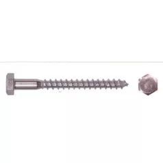 Állványcsavar Horg. 200 db/Cs 8*40 mm