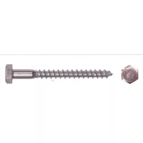 Állványcsavar Horg. 8*45 mm