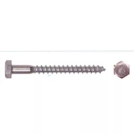 Állványcsavar Horg. 100 db/Cs 10*100 mm