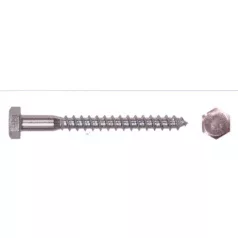 Állványcsavar Horg. 50 db/Cs 10*120 mm