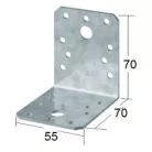VORMANN Derékszög Lemez 70*70*55 Lv:2,5 mm Sarokvas