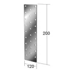 VORMANN Lyukasztott Lemez 120*200*2 mm