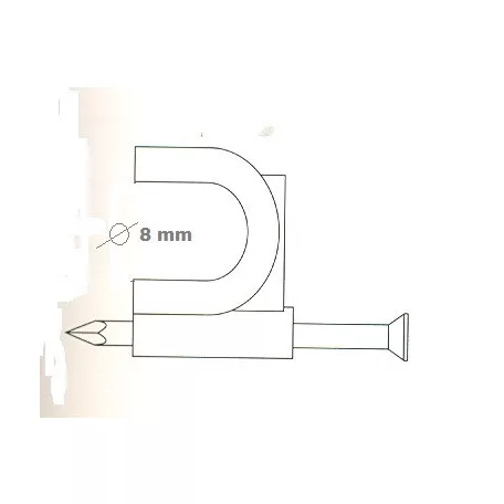 Kábelrögzítő Műa. 7-10mm 50 db/Cs Kz-7