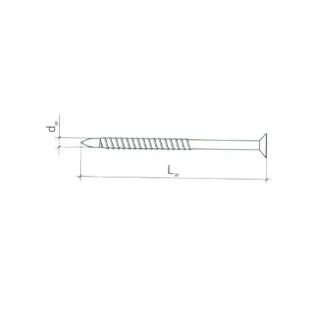 Beütőstipli Turbo Szeges 100 db/Csom 8*80 mm