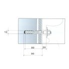 MOSDÓRÖGZÍTŐ KLT. TŐCSAVAR 105MM 2DB/CS BKMU,DOD.
