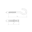 Lámpahorog 7,5*100mm+ Műa.Tipliq12 Wx-12