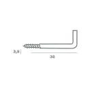 Falhorog 100 db/Cs 3,5*35 mm