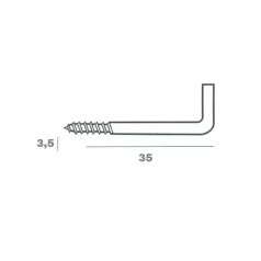 Falhorog 100 db/Cs 3,5*35 mm
