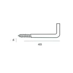 Falhorog 100 db/Cs 4*45 mm
