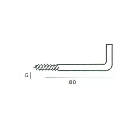 Falhorog 100 db/Cs 5*80 mm
