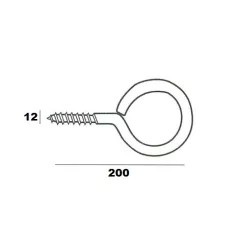 Szemescsavar Talpas 4,5*10mm Osb-Laph To-Pex