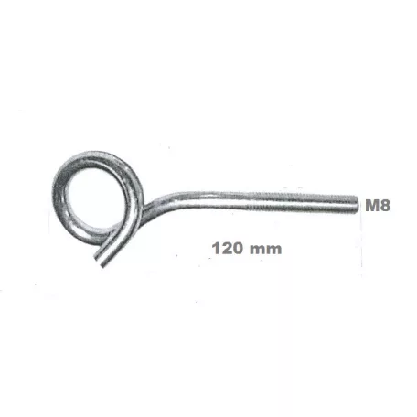 Hintahorog Fémmenetes M 8*135 mm