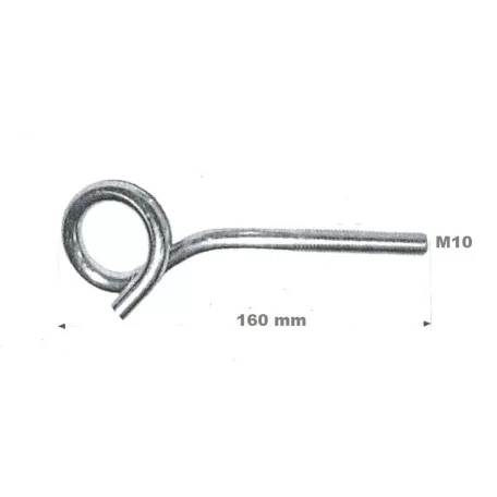 Hintahorog Fémmenetes M 10*160 mm
