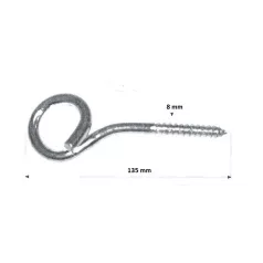 Hintahorog Famenetes Horg. 8*135 mm