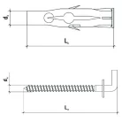 KLIMAS Falhorog Tiplivel 6 db Bliszter 3,5X48 / 6X35 mm