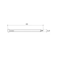 Bognarszeg 5Kg/Csom. 20*40 mm