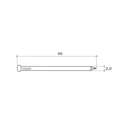 Bognarszeg 5Kg/Csom. 20*40 mm