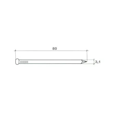 Bognarszeg 5Kg/Csom. 31*80 mm