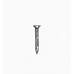 Sarokpántszeg Recés 22*30 mm