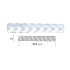 Menetes Szár M 6 Horg.