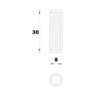 Fatipli 8*30 mm Köldökcsap 500 db/Csom 