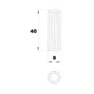 Fatipli 8*40 mm Köldökcsap 500 db/Csom 