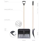 Prosperplast Hólapát 410 mm 41 Eco Nyelezett Ilt41-S411