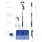 Prosperplast Hólapát 490 mm Alpe50 Telescopic Ny. Kék Il50Tsc-B333