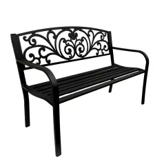 Kerti Pad Fekete /Blooming/ T:250Kg 16Kg 128*58*90 cm
