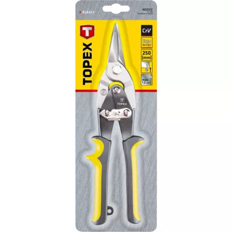 TOPEX Lemezolló 250 mm