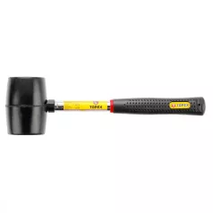 TOPEX Gumikalapács 65 mm 450Gr. Fémny.