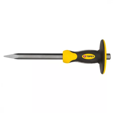 TOPEX Falvéső Hegyes 300*19 mm Kézvédővel Crv