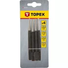 TOPEX Stiftkiütő Készlet 4R. 0,8-3,2 mm