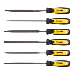 TOPEX Tűreszelő Készlet 6R. 3*150 mm