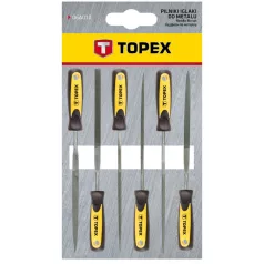 TOPEX Tűreszelő Készlet 6R. 3*150 mm