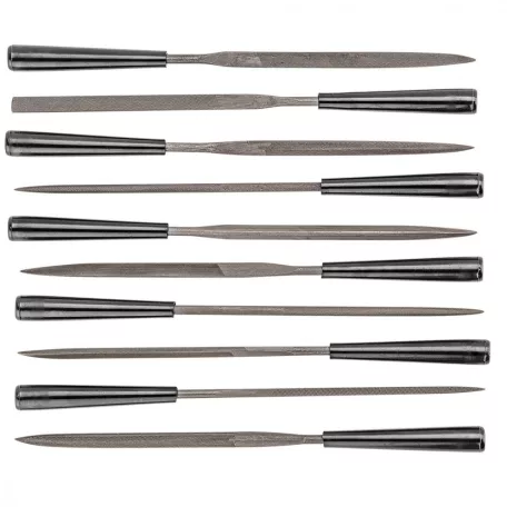 TOPEX Tűreszelő Készlet 10R. 3*140 mm