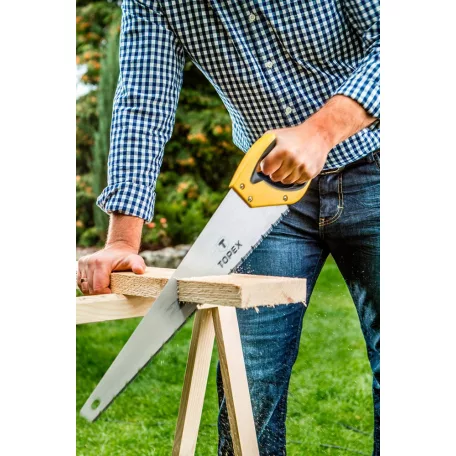 TOPEX Rókafarkú Fűrész 450 mm Shark 11Tpi