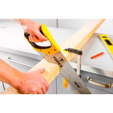 TOPEX Rókafarkú Fűrész 450 mm Shark 11Tpi