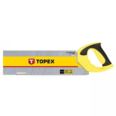 TOPEX Illesztőfűrész 350 mm 13Tpi Műa.Nyéllel