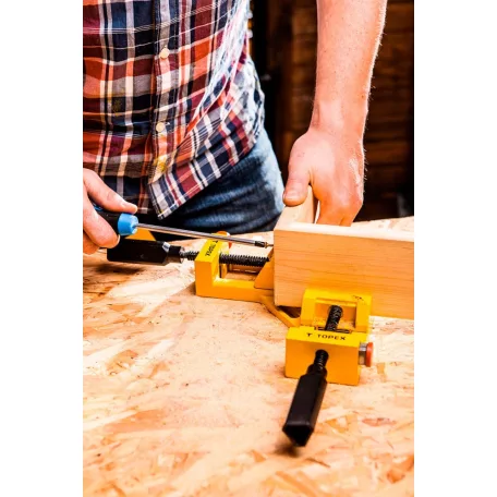 TOPEX Sarokszoritó 65*70 mm Alum