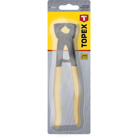 CSEMPEVÁGÓ FOGÓ 200MM RUGÓS MŰA.NY. TOPEX