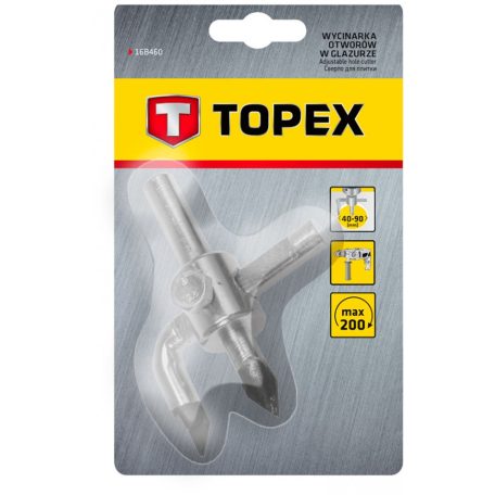 CSEMPE KÖRKIVÁGÓ 40-90MM TOPEX