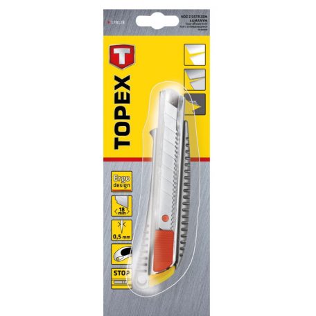 PVC KÉS 18MM FÉMBETÉTES TÖRDELHE TOPEX