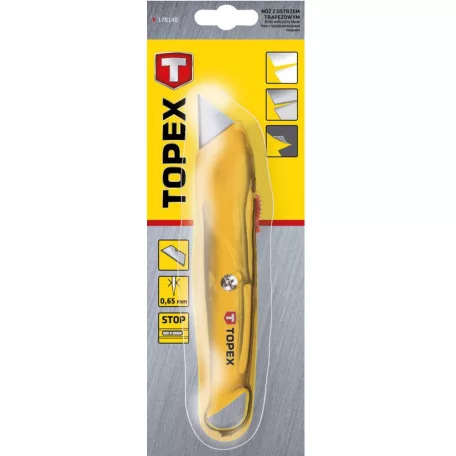 TOPEX Pvc Kés Fémházas Trapézpengés