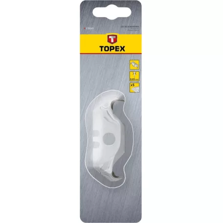 TOPEX Trapézpenge 5 db Kampós