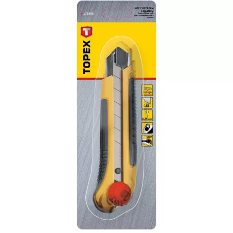 TOPEX Pvc Kés Fémbetétes 25 mm Tördelhető