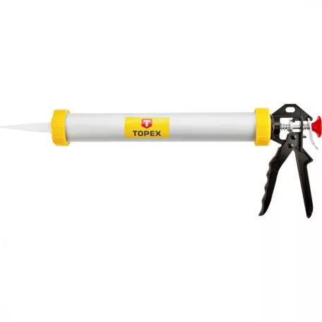 TOPEX Sziloplaszt Kinyomó Zárt Alumin.600Ml