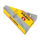 TOPEX Kinyomópisztoly Purhabhoz Fém Sárga